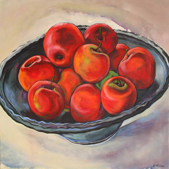 „Rote Äpfel in Schale"