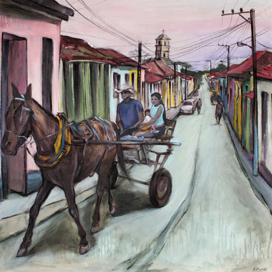 „Straße in Trinidad - Kuba"
